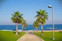 Pláž v Jaffě (Tel Aviv) - Středozemní moře
