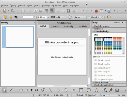 Impress v LibreOffice