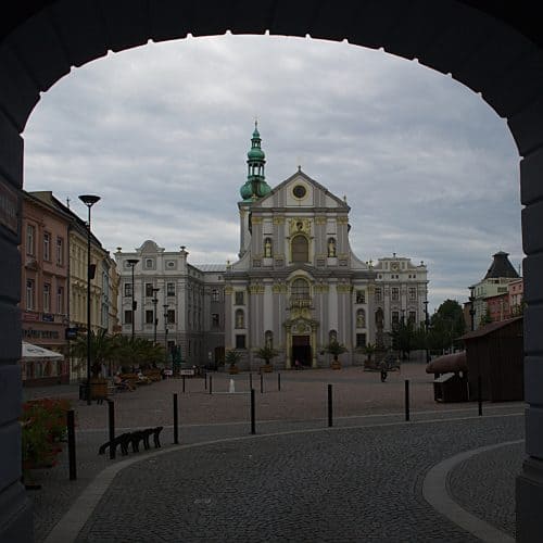 Dolní náměstí v Opavě