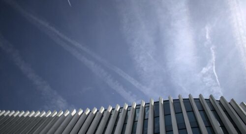 budova nebe brusel